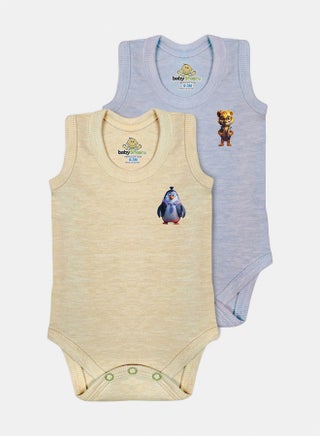 Baby Unisex Printed Sleeveless Bodysuit (Pack Of 2) - pzsku/ZB11BED1E70C1D0EDE8BCZ/45/1751891047/20d44a34-2af9-4dda-b4e6-a50084e8eb5e