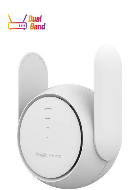 Ruigi RG-EW1200R Dual Band Wi-Fi Extender Lightning Fast Wi-Fi Anywhere in the Home 1200Mbps