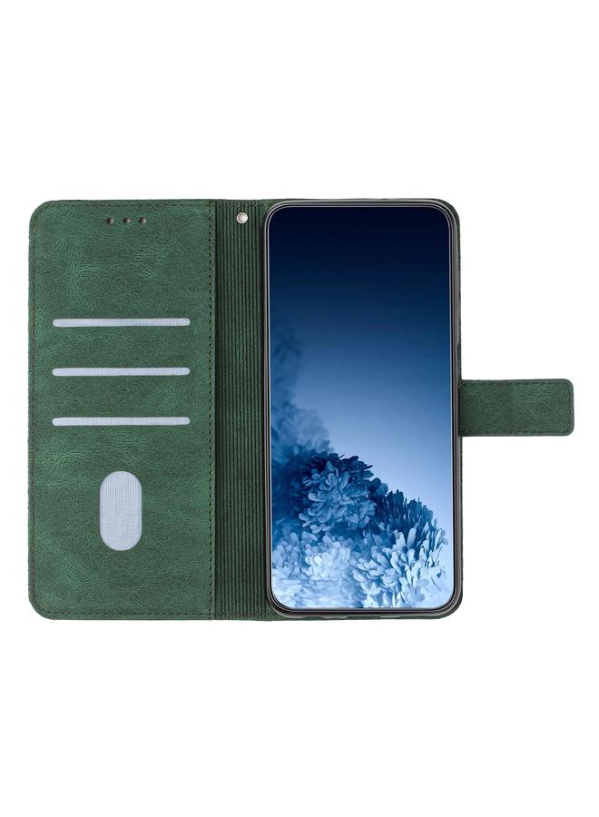 اس-توب جراب لهاتف Samsung Galaxy A21s، جراب هاتف جلدي قابل للطي منقوش بنقشة ماندالا - Image 3