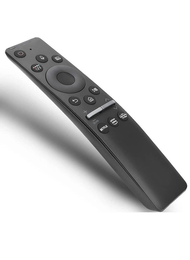 Universal Voice Remote Control for Samsung TV Remote All Samsung LED QLED UHD SUHD HDR LCD HDTV 4K 3D Curved Smart TVs, with Shortcut Buttons for Netflix, Prime Video, Samsung Plus - Image 1