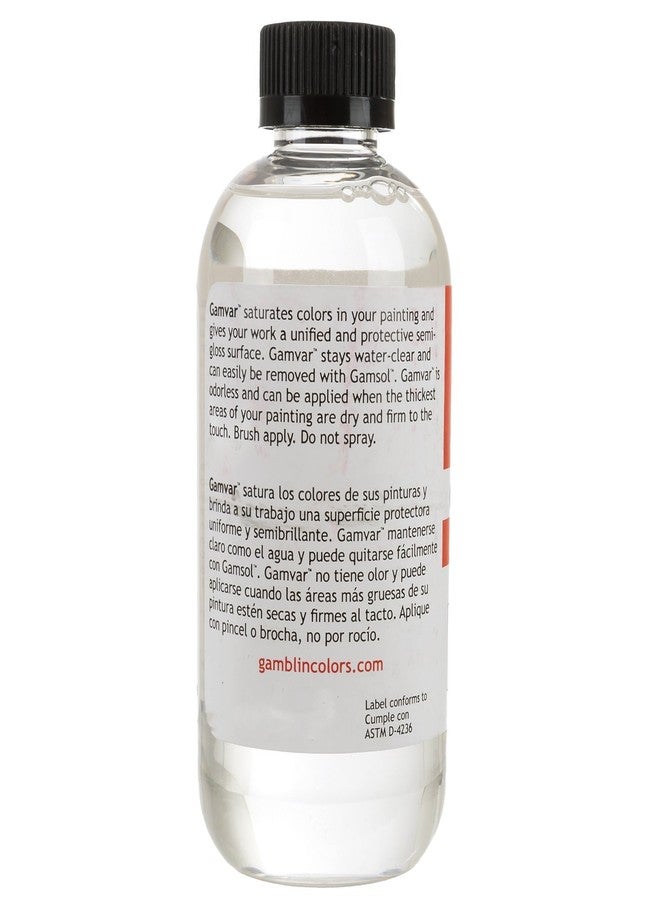 Gamblin Gamvar Picture Varnish - 8.5oz Bottle - Image 3