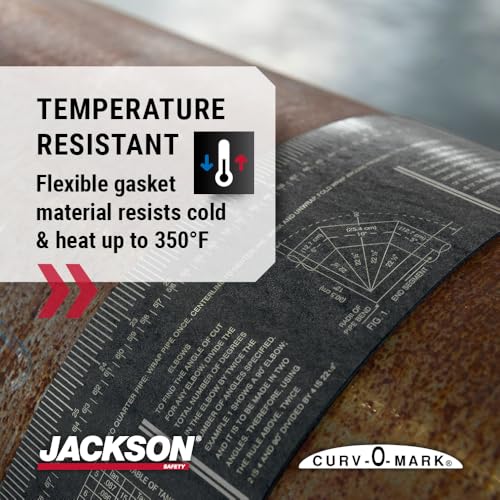 Jackson Safety أداة قياس الأنابيب من جاكسون سيفتي - أداة تركيب الأنابيب برباط دائري (أحجام متعددة وتصنيفات حرارة) - Image 5