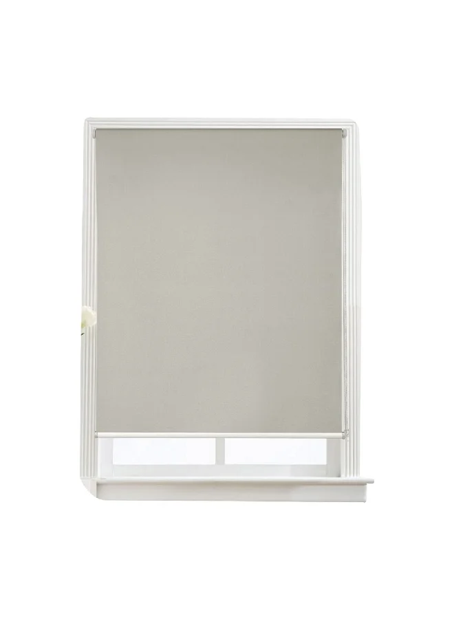 Micasa Modern and Elegant Design Plain Blackout Roller Blinds Taupe 200 x 240cm HZLX20210064