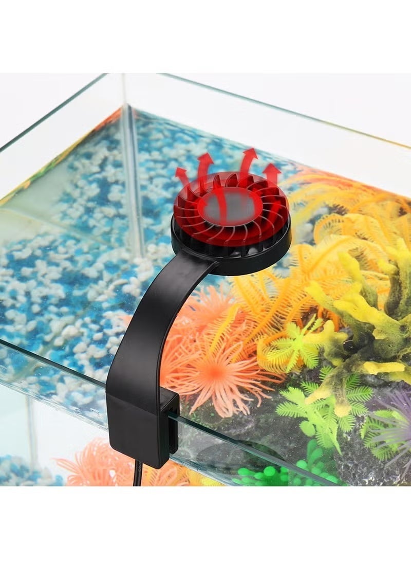 MUMO LED Aquarium Light Clip on Lamp Aquatic Plant Lighting USB No Stroboscopic Eye Protection Clamp Light Leds for Small Fish Tank Saltwater Aquariums Planted Tank 220v - Image 2