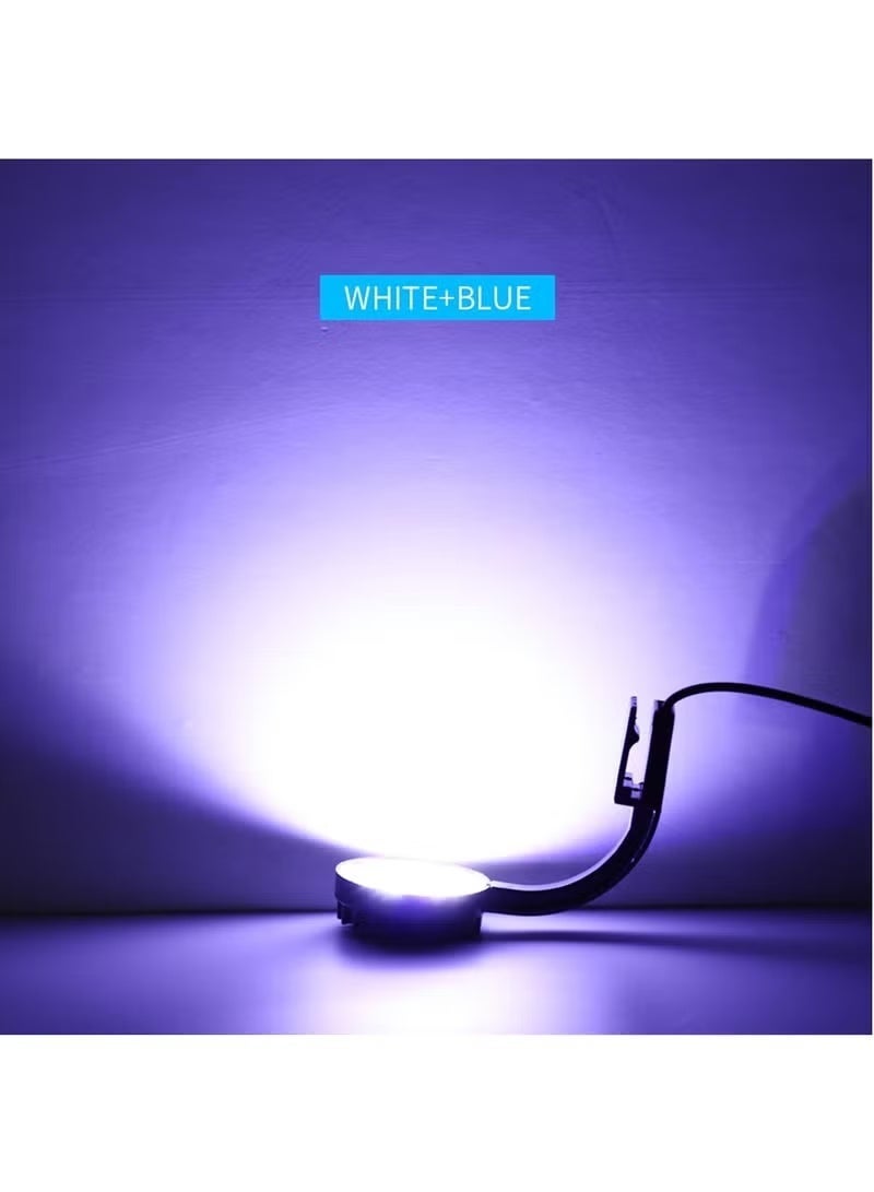 MUMO LED Aquarium Light Clip on Lamp Aquatic Plant Lighting USB No Stroboscopic Eye Protection Clamp Light Leds for Small Fish Tank Saltwater Aquariums Planted Tank 220v - Image 4