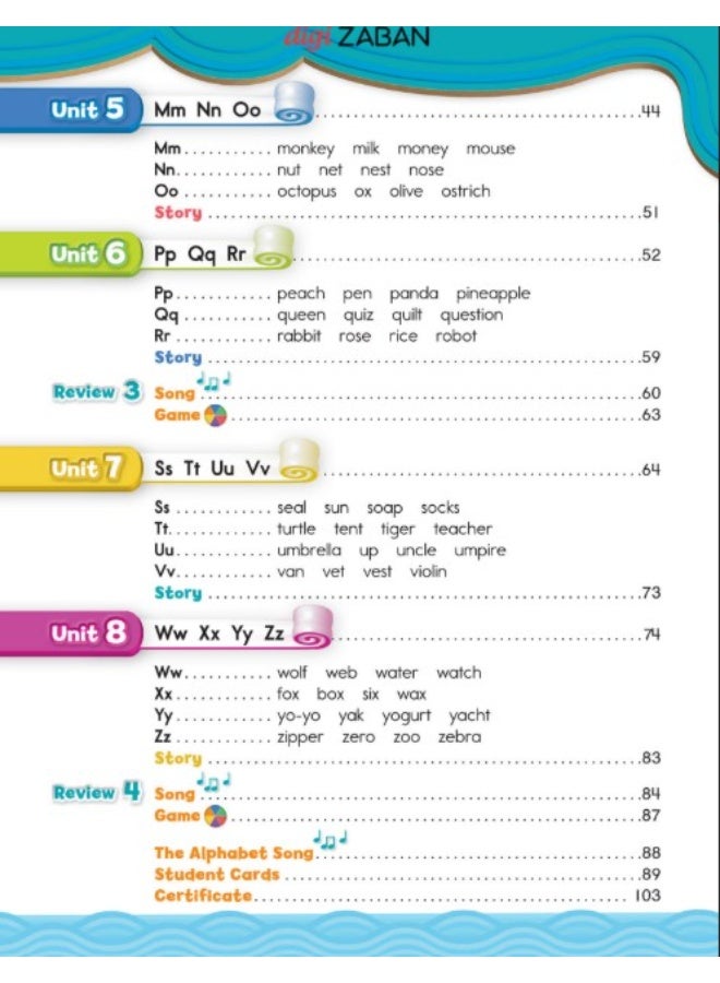 Oxford Phonics Book Word 1 The Alphabet - Image 4