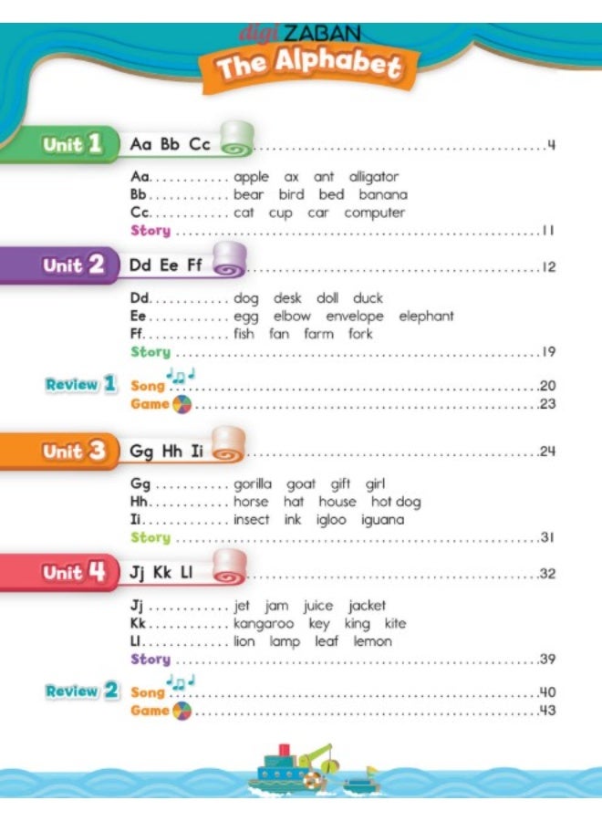 Oxford Phonics Book Word 1 The Alphabet - Image 3