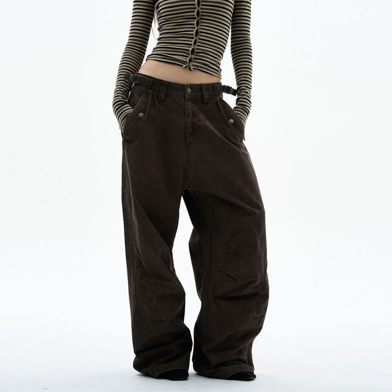 Unisex Casual Daily Denim Jeans - Image 5