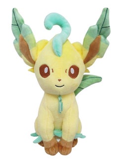 Sanei Pp123 Pokemon All Star Collection Leafeon Plush  - Image 2
