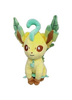Sanei Pp123 Pokemon All Star Collection Leafeon Plush  - Image 3