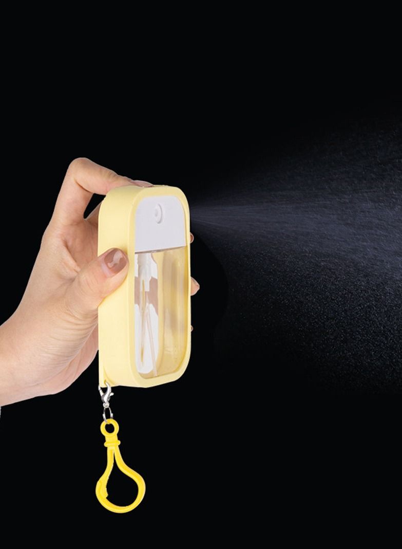 SYOSI 4 Pack Spray Bottles, Perfume Atomizer Refillable Empty Bottle Travel Portable Card Phone Slim Design Makeup Toner Air Freshener Water Moisturizer for Hand Sanitizer, Travel Accessories (50 ML) - Image 3