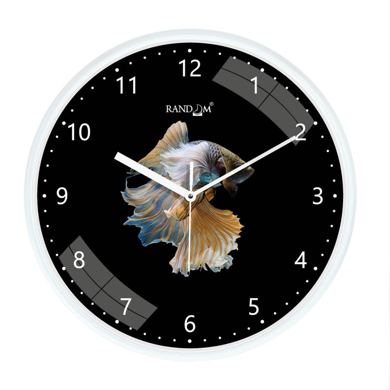 RANDOM Classic Wall Clock with Silent Ticking Battery OperatedPerfect for Home Office Decor and Gifting RC67114 - Image 1
