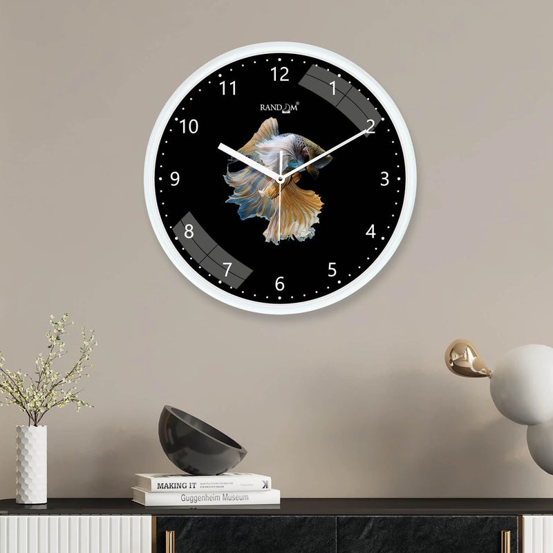 RANDOM Classic Wall Clock with Silent Ticking Battery OperatedPerfect for Home Office Decor and Gifting RC67114 - Image 3