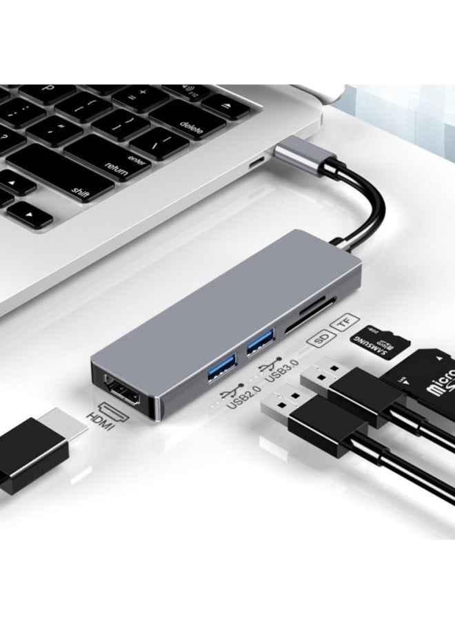 Hot Eight-in-one Type-c Development Dock To Hdmi Laptop Usb Splitter Card Reader Transfer-Number Of Interfaces:3-in-1 Hdmi4k  - Image 3