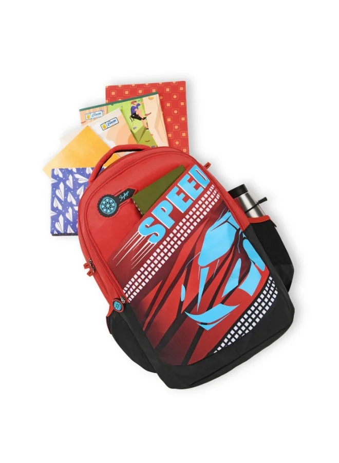 Skybags SKYBAGS SQUAD PLUS Unisex Red Backpack 38 Ltr. - SK BPSDSC05IRD
