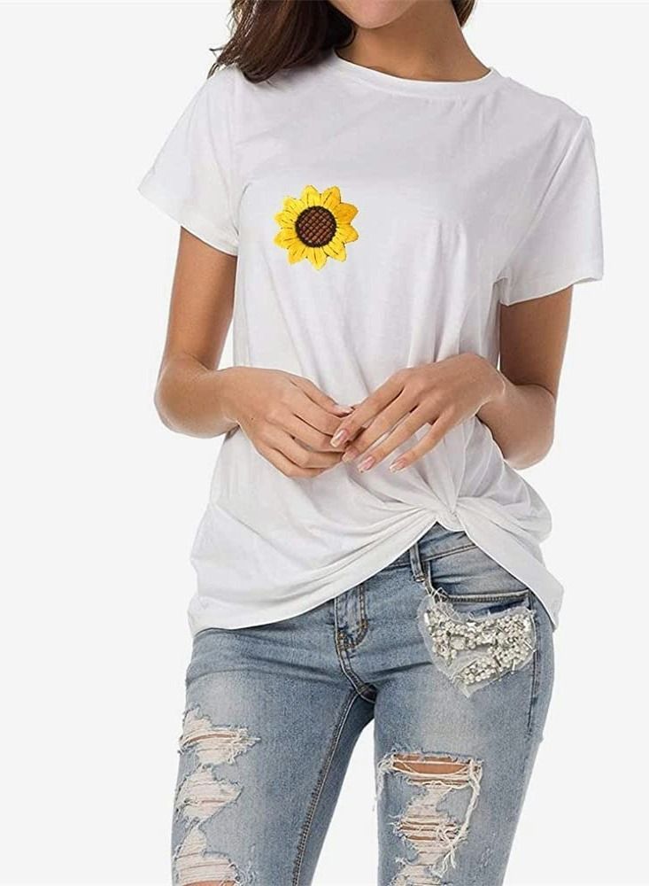 واي آند دي Embroidered Patches, 60 Pcs Random Assorted Styles Bright Vivid Colors, Sew On Iron Patch Applique for Clothes, Dress, Hat, Jeans, DIY Accessories - Image 2