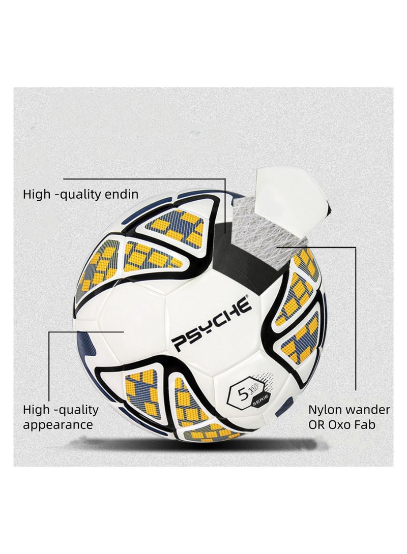 Generic Wear -Resistant PU Adult Training School Sports Training Standard No. 5 Game Football - Image 2