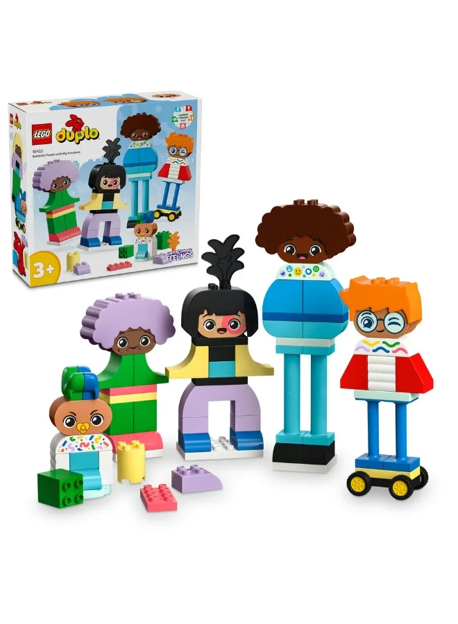 LEGO DUPLO Town Buildable People with Big Emotions 10423 (71) Pieces