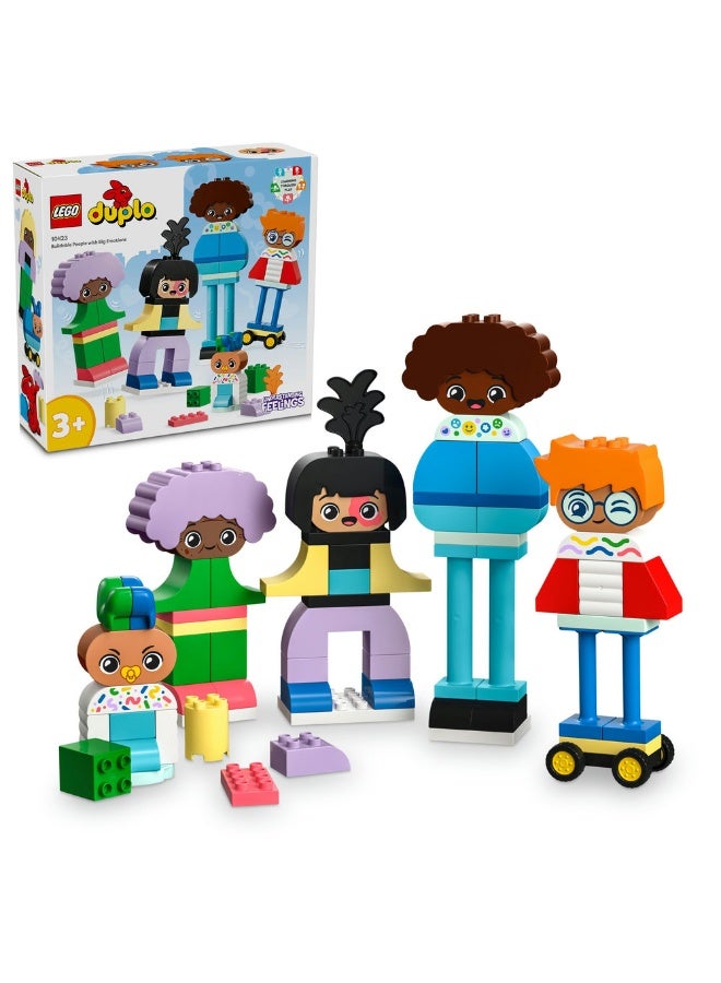 LEGO DUPLO Town Buildable People with Big Emotions 10423 (71) Pieces - Image 1