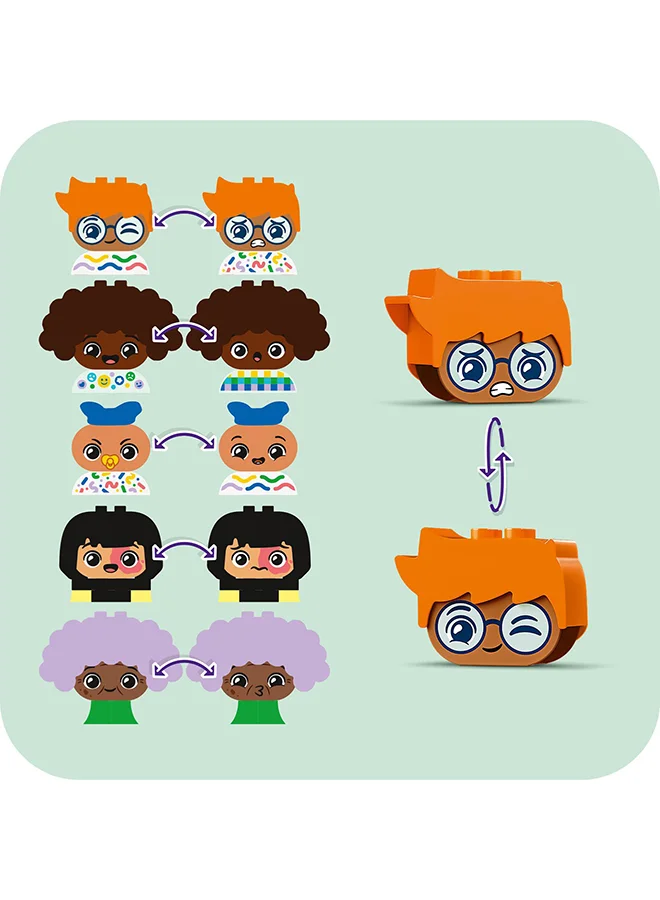 ليغو أشخاص للبناء بمشاعر قوية 10423 من LEGO® DUPLO® Town
