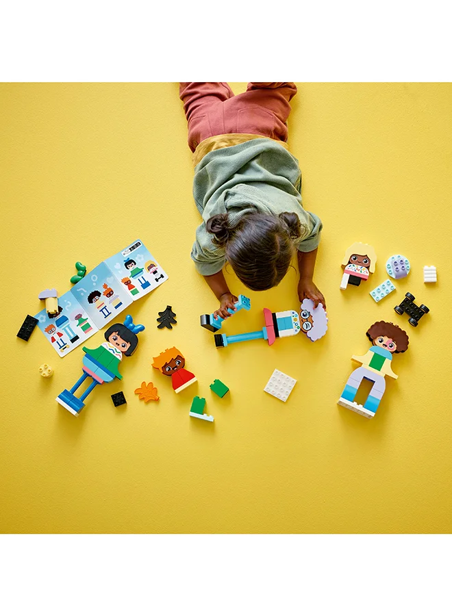 ليغو أشخاص للبناء بمشاعر قوية 10423 من LEGO® DUPLO® Town