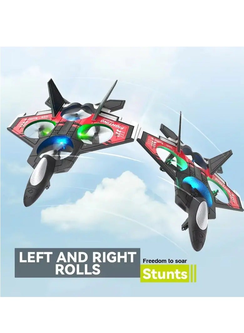 RC Drone - EPP Anti-Crash Quadcopter | 2.4G Long-Range Remote Control | One-Key Takeoff/Landing & 360° Stunt Roll | Dual Mode for Beginners | Powerful Motors + Long Battery Life | Gravity Sensor Control | Waterproof & Shockproof | Multi-Player Sync Flying | Battle Racing Toy  - Image 5