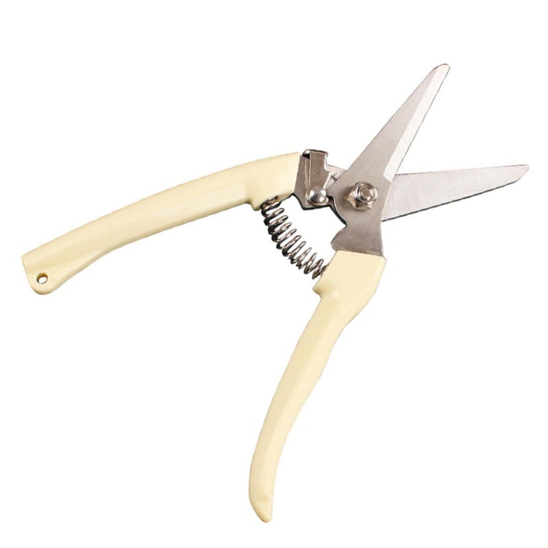Ivory Stainless Steel Garden Pruning Shears One Hand Tree Branch Cutter - Image 2
