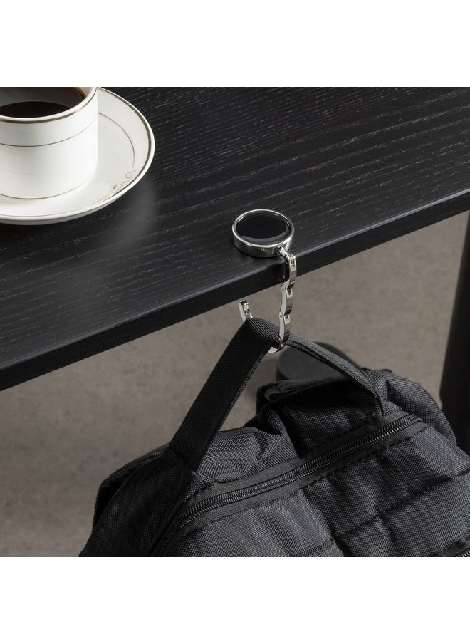 kwmobile kwmobile Purse Hanger for Table (Set of 2) - Purse Hook for Table - Folding Handbag Hanger - Portable Table Bag Holder  - Image 2