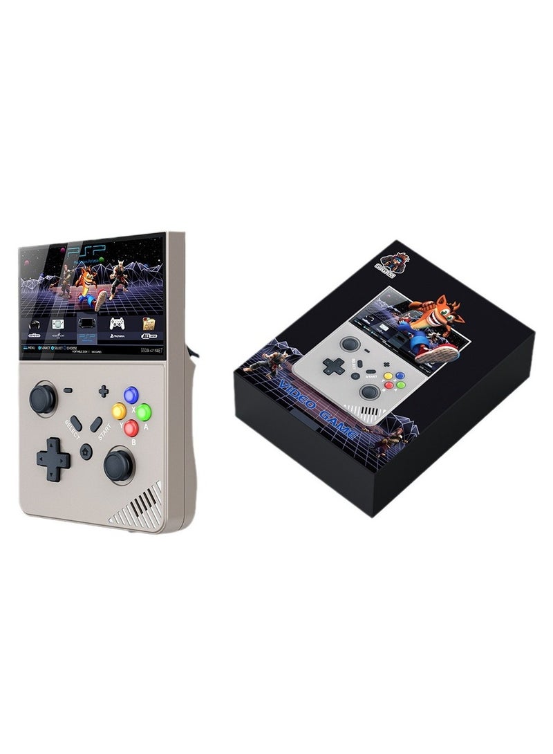Oks R43 Pro Handheld Game Console – 4.3" IPS Screen Linux EmuELEC System Retro Game Player Cortex-A17 CPU with 20000+ Classic Games (128G) - Image 1