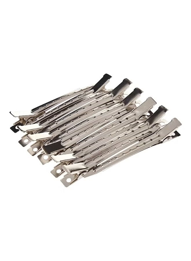 جيكومو 12 قطعة من مقطوعات الشعر الفلسفية الفضية،نمط متعدد الاستخدامات للنقل اليومي،مجموعة من مقطوعات الجانب ومقطوعات الشعر المسطحة - Image 2