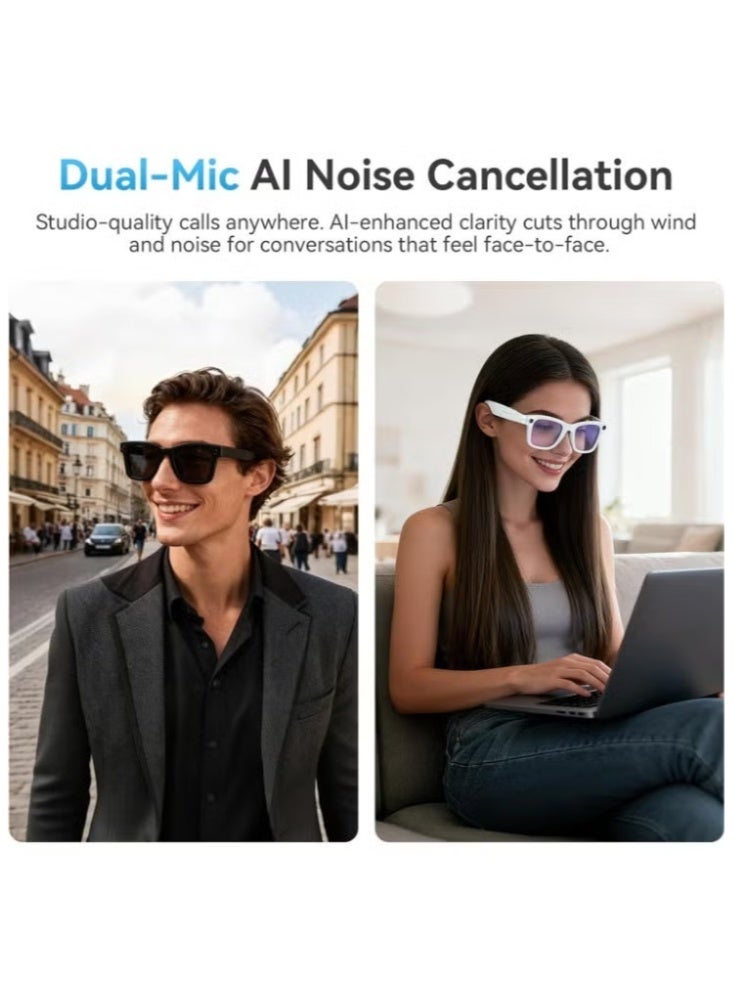 BLAZINGLY Wireless AI Smart Eyewear with HD Video Recording, 2K Photography, Wi-Fi 6, and Bluetooth 5.3 - Image 4