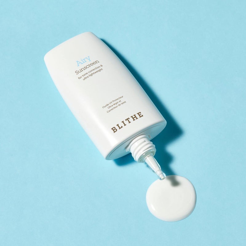 Blithe بلاث واقي شمس هوائي خفيف - واقي شمس كوري لتصحيح اللون، لمسة غير لامعة، التحكم في الزهم SPF 50+ PA++++ (1.69 أونصة) - Image 5