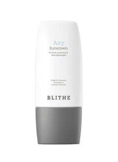 Blithe BLITHE Airy Sunscreen Ultralight sun protection - Korean Sunscreen for Tone Correction, Matte finish, Sebum Control SPF 50+ PA++++ (1.69oz)  - Image 1