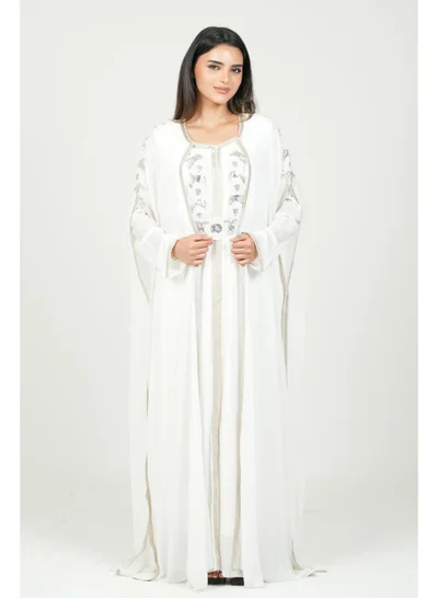 AL BENT AL SHARQIEH embroidered kaftan dress jalabia