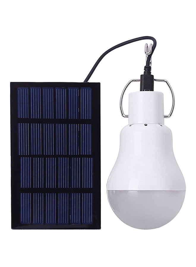 OUTAD Portable Solar Powered LED Lamp Light White - Image 1