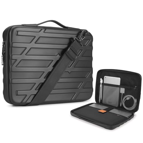 NIDOO 14 inch Laptop Sleeve Carrying Case Computer Bag for 14" MacBook Pro M5 Max/13 13.6" MacBook Air M5 M4/ 13.5" Surface Laptop 6 5/ Asus ZenBook 14/Lenovo ThinkPad Shockproof Hardshell Handle - Image 1