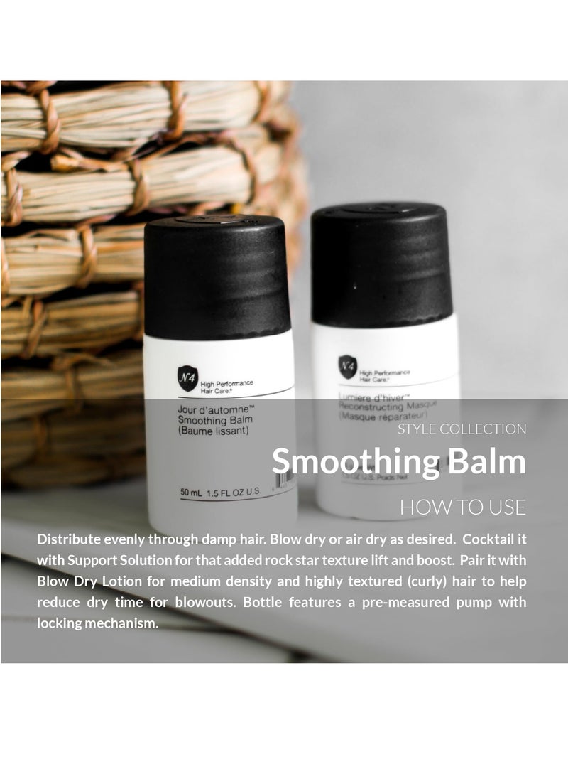 Number 4 - Number 4 Smoothing Hair Balm. Hair Styling Product for Flexible Hold. Anti-Frizz, Rehapes for Soft, Touchable Finish, 1.45 oz - Image 1