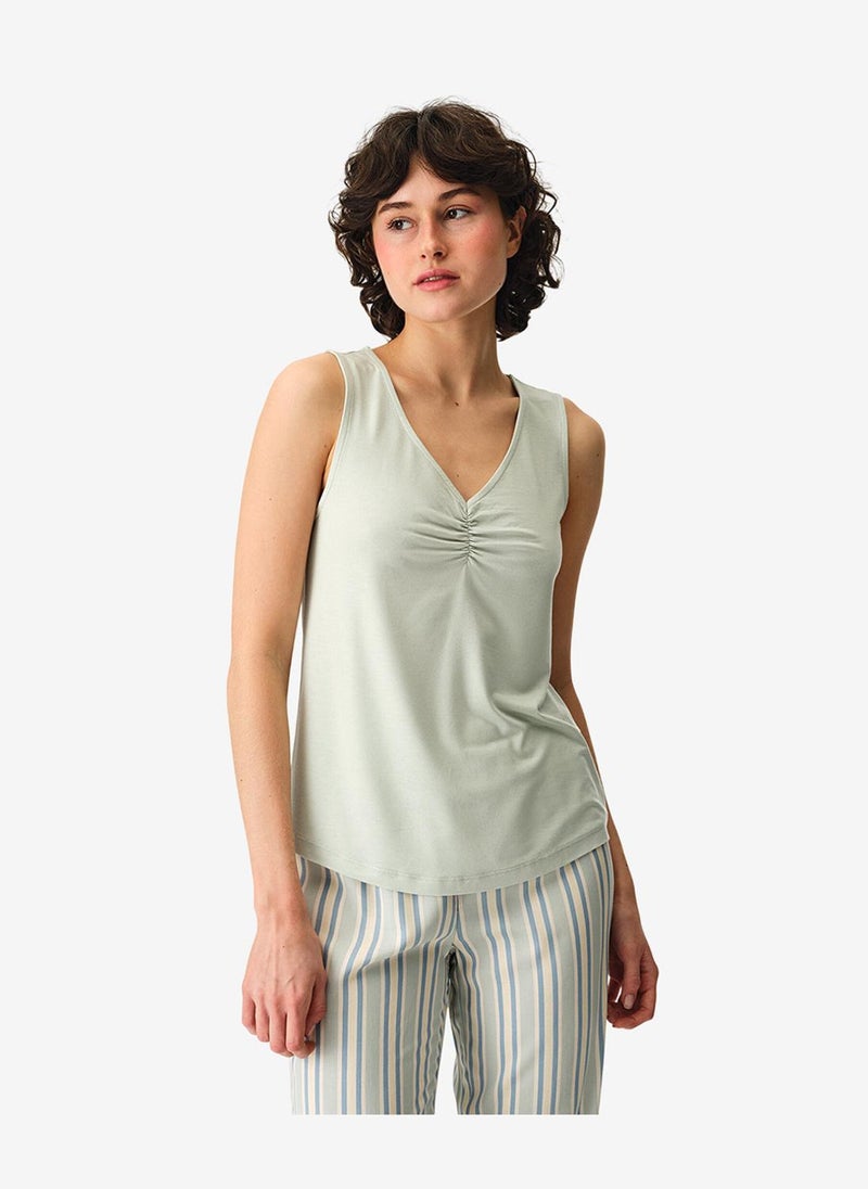 Penti Women Serenity Solid Light Green Camisole - Image 4