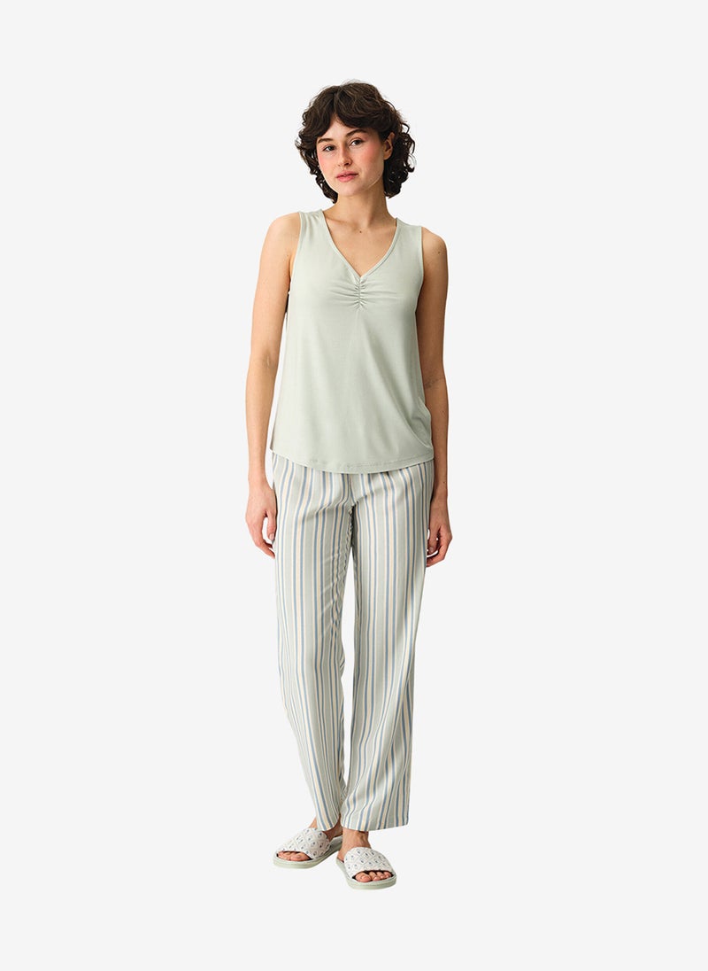 Penti Women Serenity Solid Light Green Camisole - Image 1