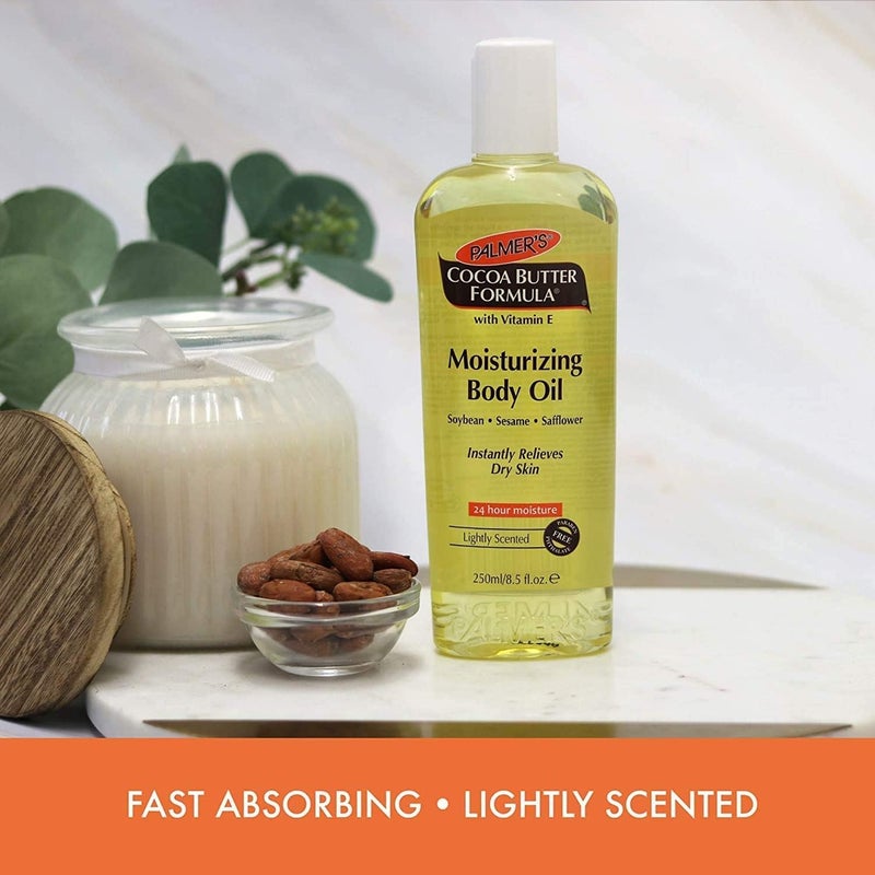 Palmer's Cocoa Butter Formula Moisturizing Body Oil with Vitamin E - 8.5 fl oz (Pack of 3) - Image 2