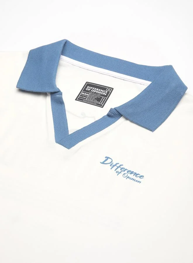 Difference of Opinion Men Relaxed Fit Printed Polo