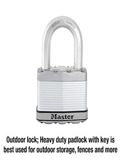 Generic Master Lock M15Xkadlfccsen M15Xkadlf Padlock, Laminated, 1 Pack  - Image 2