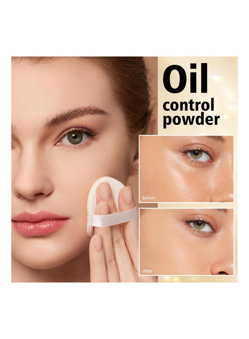 KASTWAVE Longwearing Matte Oil Control Makeup Powder, Multi-Colored Pressed Finishing Powder, Color Correcting for Even Tone Pressed Powder, Waterproof Powder, Brightening Setting Powder for Women Girls - Image 4