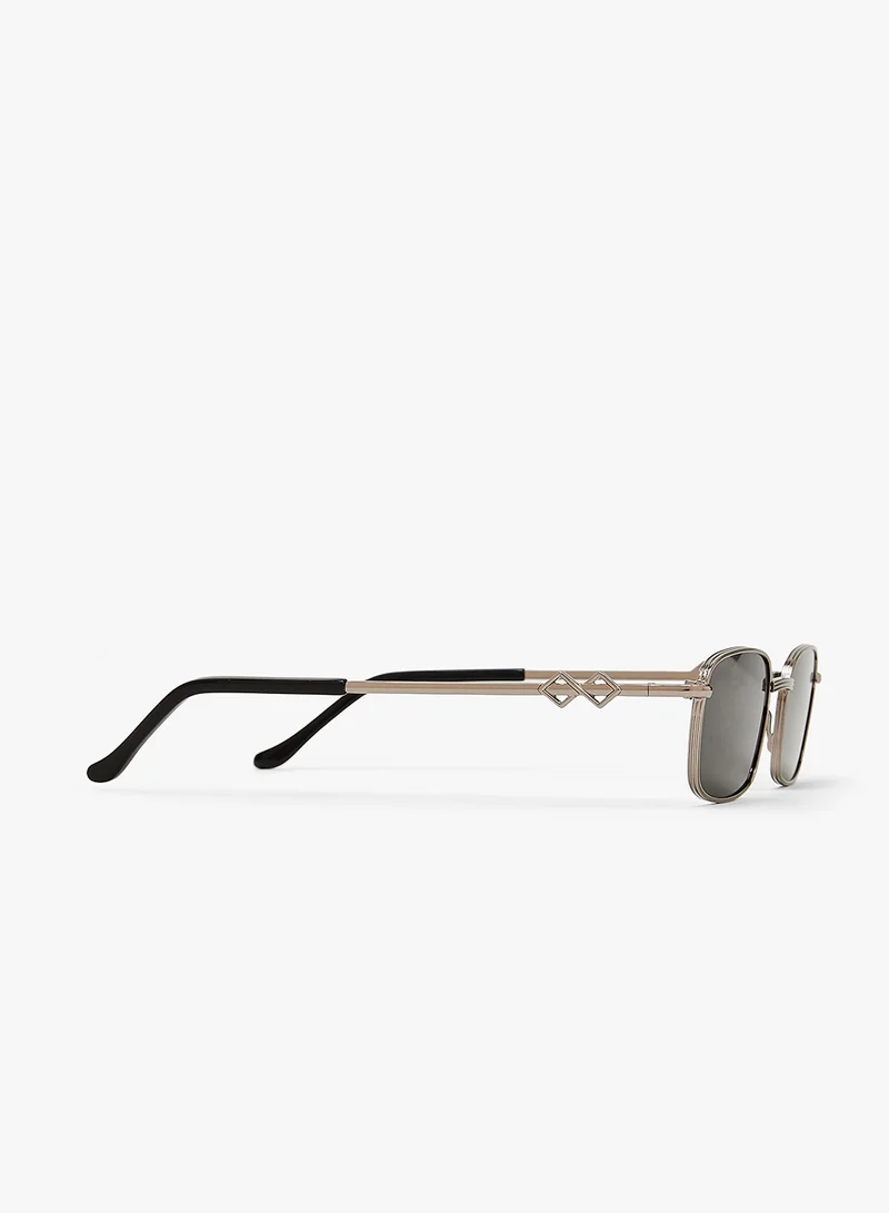 KAREN WAZEN Ellis Rectangle Sunglasses