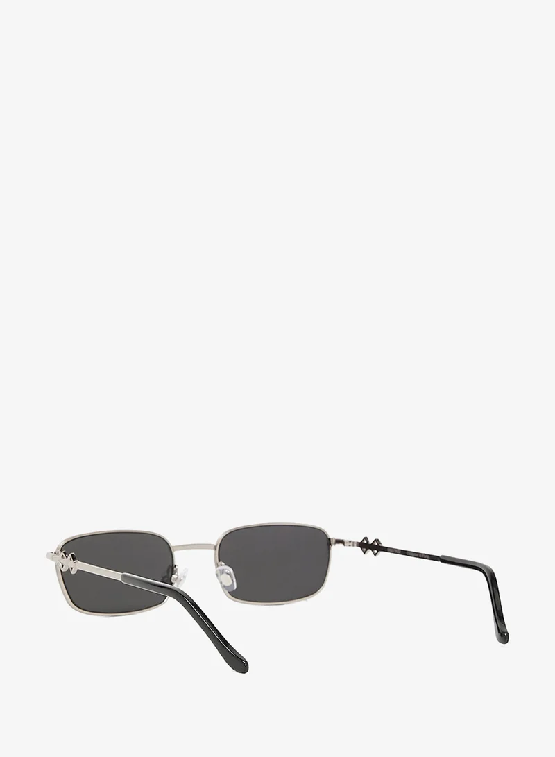 KAREN WAZEN Ellis Rectangle Sunglasses