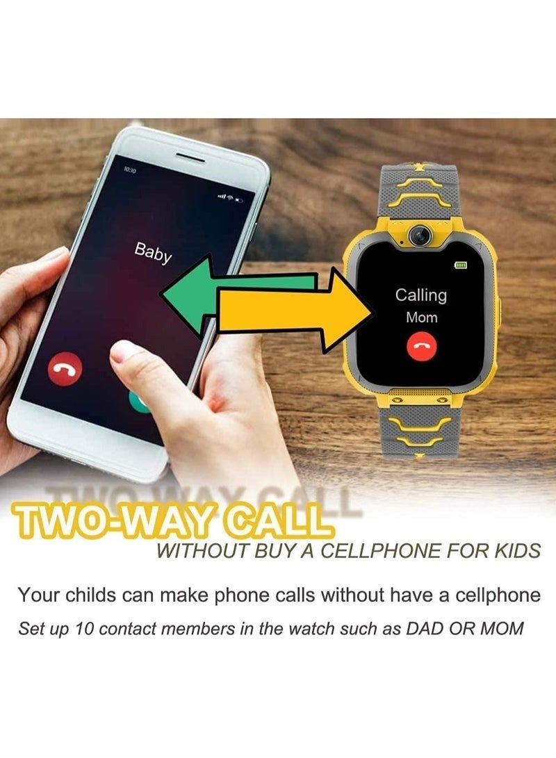 Nabi Kids Watch for ages 3 to 12, Touchscreen, Voice Chat Camera, Long Battery Life, Water Resistant, Best Gift for Kids, Smart Watch for Boys and Girls (Black) - Image 5