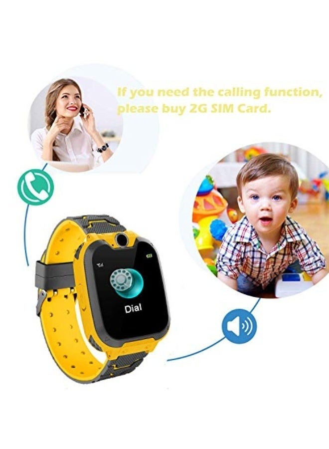 Nabi Kids Watch for ages 3 to 12, Touchscreen, Voice Chat Camera, Long Battery Life, Water Resistant, Best Gift for Kids, Smart Watch for Boys and Girls (Black) - Image 2