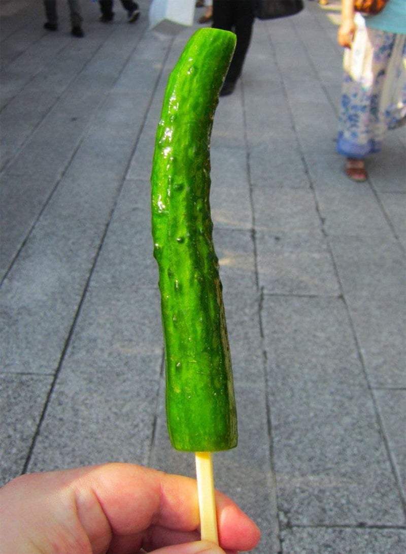 جي جوت بذور خيار يابانية طويلة بدون بذور - عبوة تحتوي على أكثر من 90 قطعة - بذور خيار كيوري خضراء داكنة فاخرة بدون بذور - Image 4