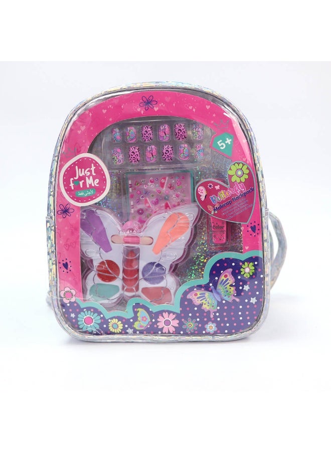Just for Me - Butterfly Makeup Backpack - Image 1