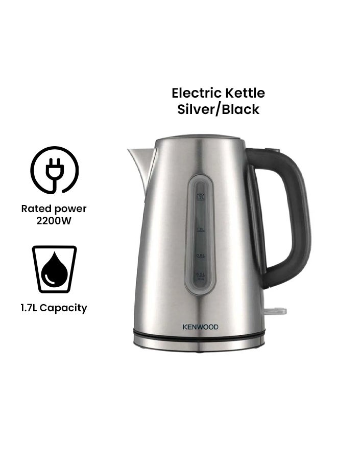 KENWOOD Kettle, Stainless Steel, Auto Shut-Off, Removable Mesh Filter 1.7 L 2200 W ZJM10.000SS Silver - Image 2